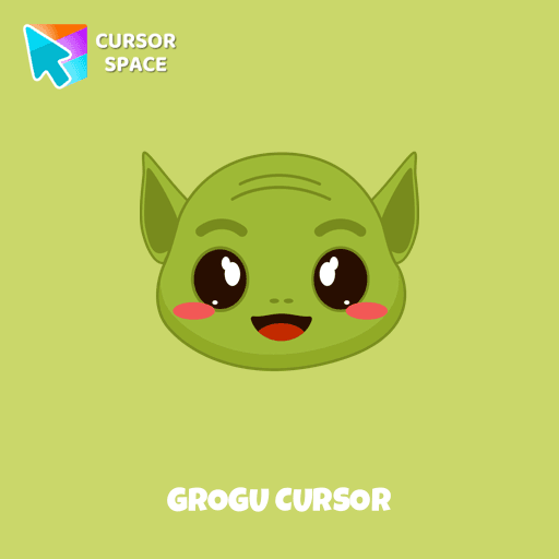 Grogu cursor arrow cursor